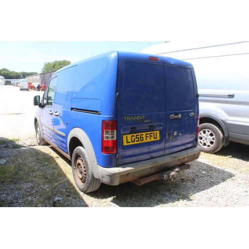 204 - A 2006 FORD TRANSIT CONNECT VAN MOT UNTIL THE END OF NOVEMBER,REGISTRATION LG56FFU, COMPLETE WITH TW... 