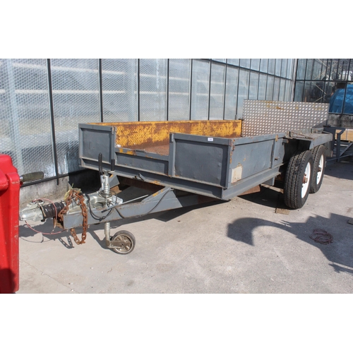 286 - A 14' PLANT TRAILER NO VAT