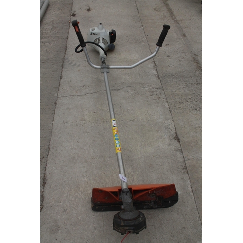 35 - A STHIL PETROL GRASS STRIMMER NO VAT