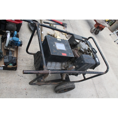 363 - SQS 300 W PETROL GENERATOR 7 HP (WORKING)  NO VAT