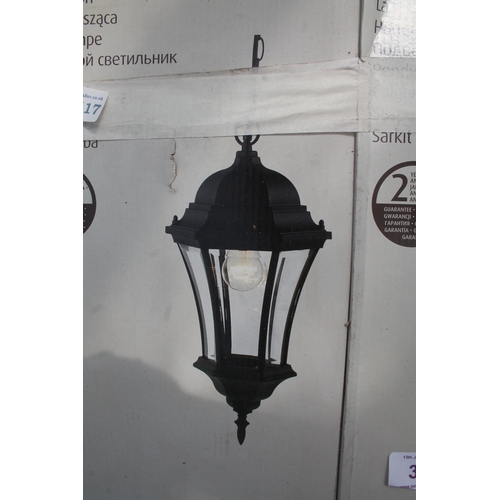 395 - 2 NEW PENDANT LAMPS  NO VAT