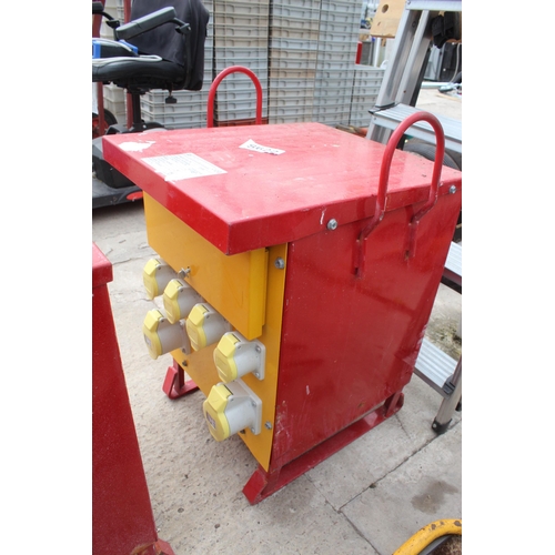 440 - TRANSFORMER 110V BOX  NO VAT