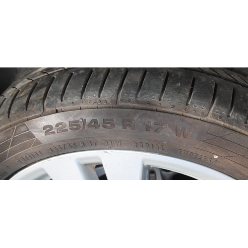 461 - MERCEDES WHEEL AND TYRE 2.25 .545 R17  NO VAT