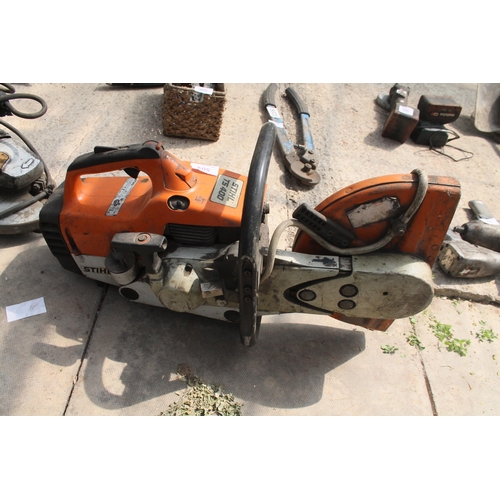 504 - STIHL SAW TS 400  NO VAT