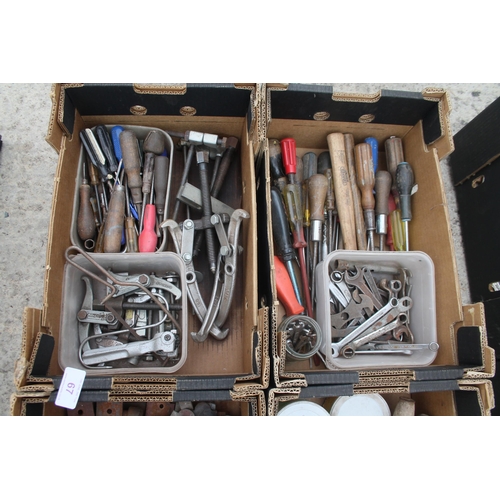 67 - CLAMPS, TOOLS, DOOR BOLTS  NO VAT