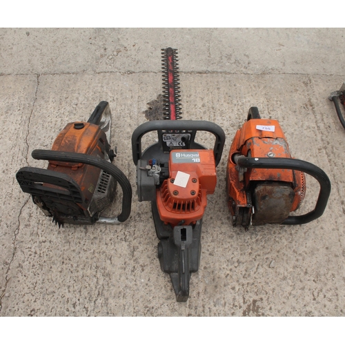 755 - HEDGETRIMMER AND 2 ENGINES  + VAT