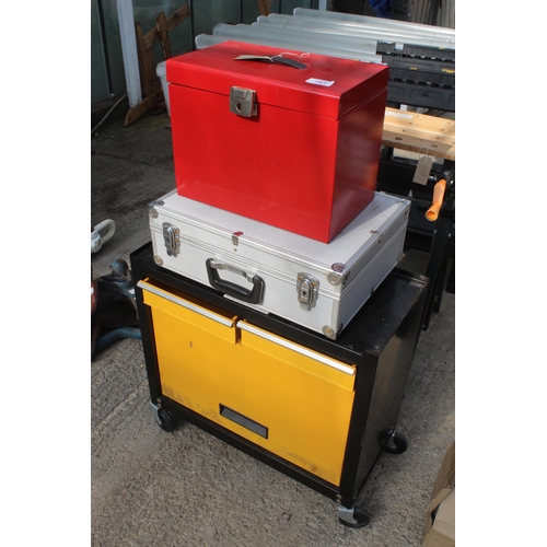 783 - 3 TOOL BOXES  NO VAT