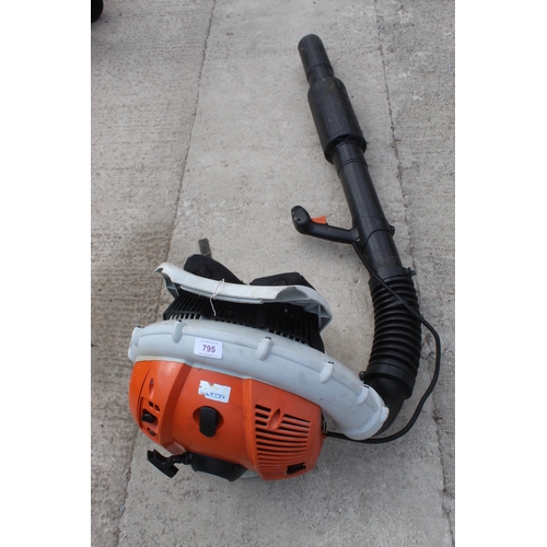 795 - STIHL BR600 BACKPACK BLOWER  + VAT