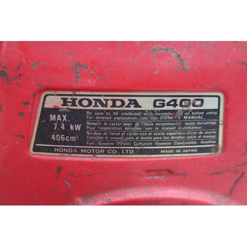 8 - 10 HP HONDA 400 ENGINE  NO VAT