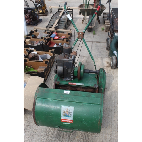 808 - RANSOMES MARQUIS LAWN MOWER  NO VAT