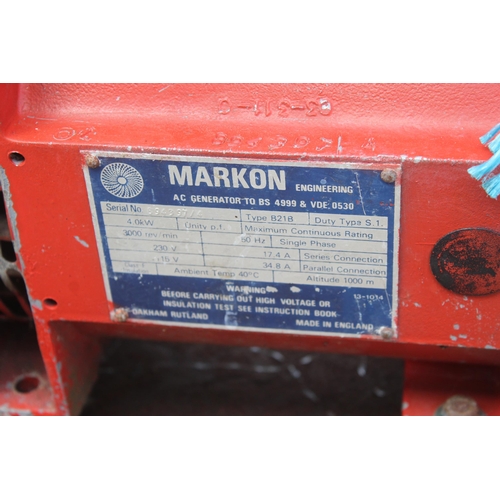 811 - MAKRON GENERATOR  NO VAT