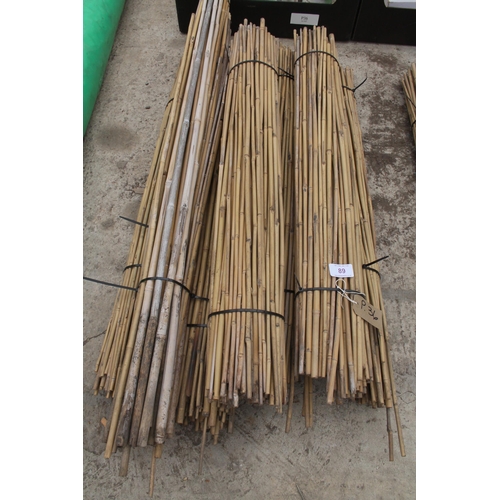 89 - GARDEN CANES  NO VAT