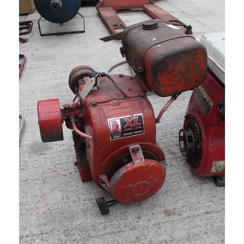 9 - 8 HP TECHINSEH ENGINE  NO VAT