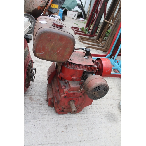 9 - 8 HP TECHINSEH ENGINE  NO VAT