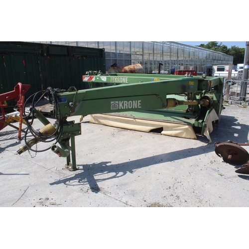 300 - KRONE MOWER WORKING WHEN USED LAST YEAR UNUSED 2023 + VAT