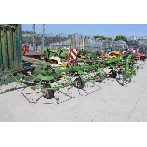 302 - KRONE 7.70/ 6 X 7 HAY RAKE (GWO)  + VAT