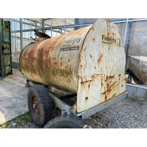 306 - FIDELITY WATER BOWSER NO VAT