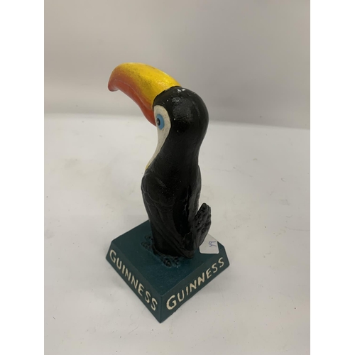 179 - A CAST GUINNESS TOUCAN HEIGHT 20CM