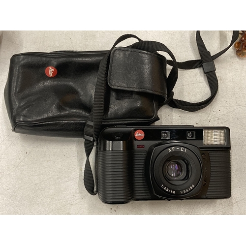 87 - A LEICA AF-C1 WITH CASE