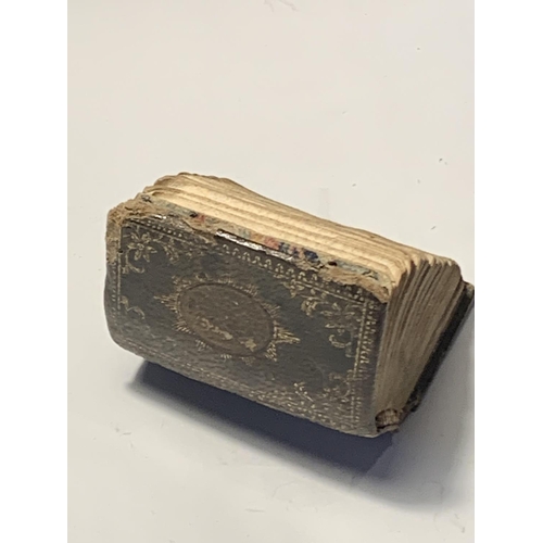 95 - A MINIATURE PRAYER BOOK