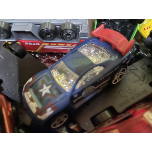 457 - A LARGE QUANTITY ON UNBOXED DIECAST VEHICLES