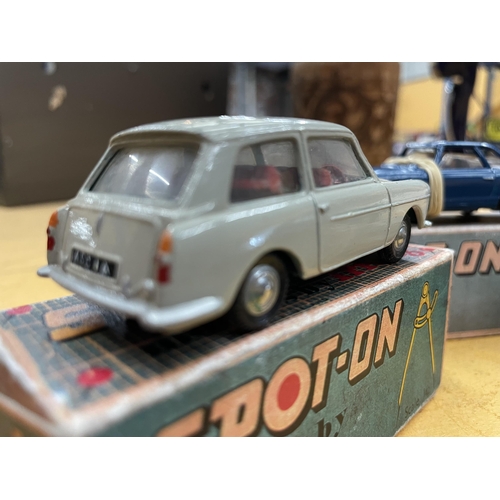 459 - THREE SPOT ON DIECAST VEHICLES - PLEASE NOTE THESE VEHICLES HAVE BEEN REFURBISHED AND THE BOXES ARE ... 