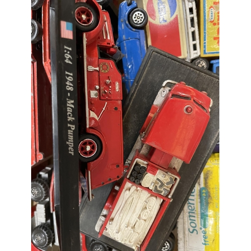 487 - A BOX OF DIECAST VEHICLES