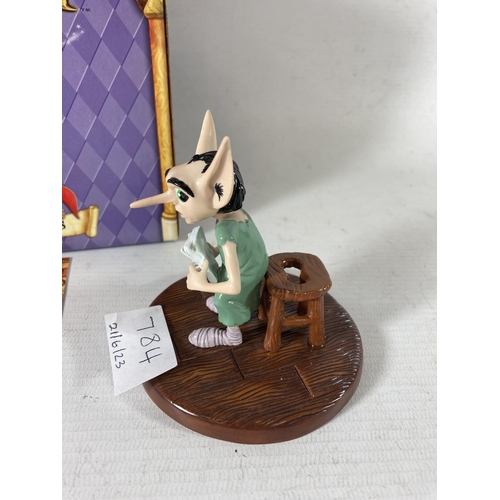 784 - A ROYAL DOULTON HARRY POTTER FIGURE 'DOBBY' - BOXED WITH CERTIFICATE OF AUTHENTICITY