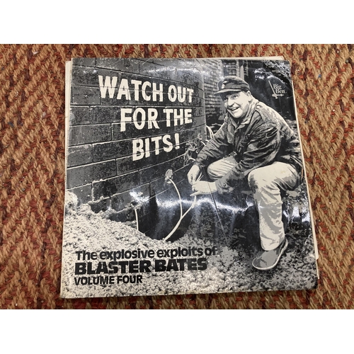 867 - FOUR BLASTER BATES VINYL LP'S