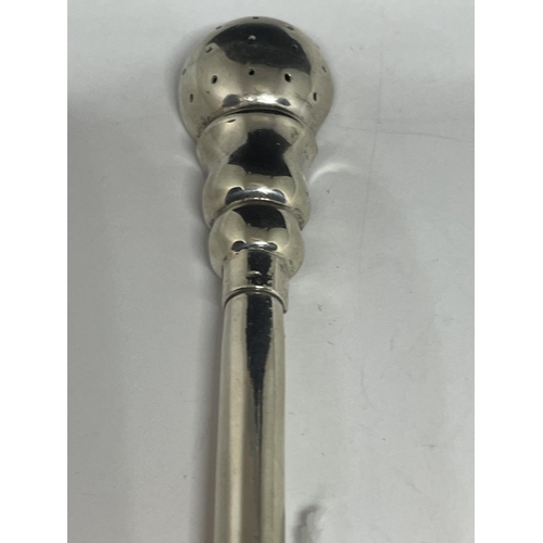 693 - A SILVER TEA STRAINER