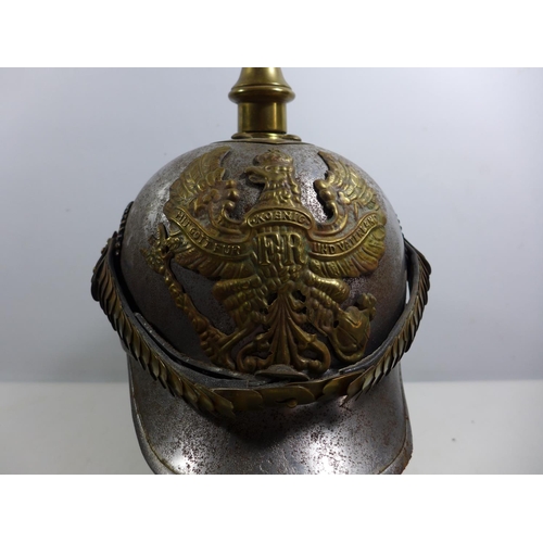 303 - A REPLICA IMPERIAL GERMAN PICKELHAUBE HELMET