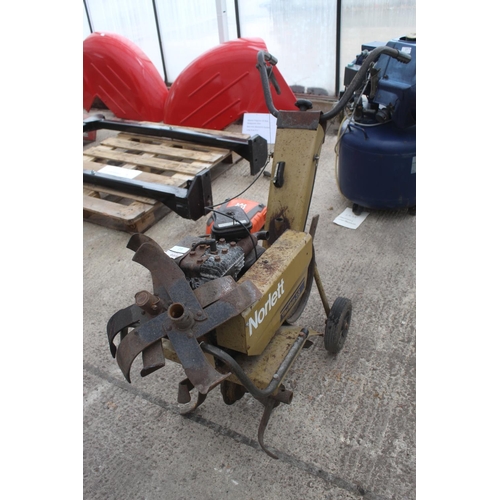 28 - A NORLETT TILLERMATE 3S GARDEN ROTOVATOR  NO VAT