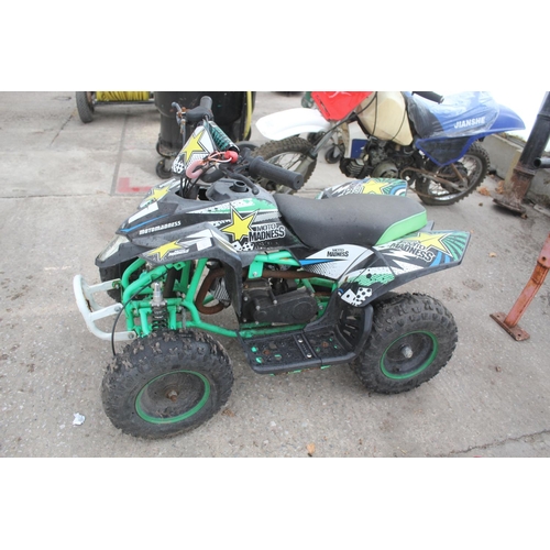 35 - MOTO MADNESS CHILDS QUAD  NO VAT