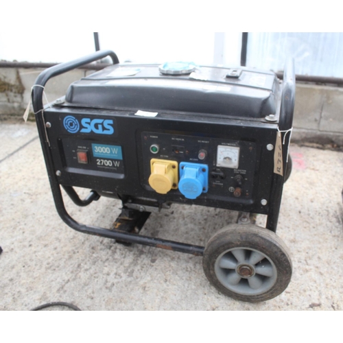 4 - SGS GENERATOR 3000  NO VAT