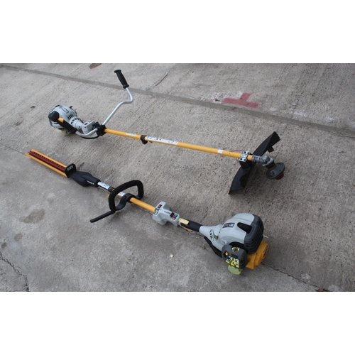 49 - RYOBI STRIMMER AND RYOBI HEDGE CUTTER  + VAT