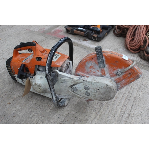 60 - STIHL TS 400 STONE CUTTER  NO VAT