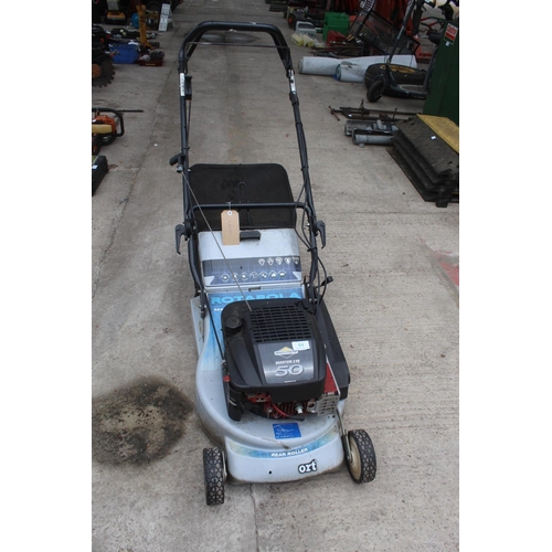 64 - ROTOROLA QUANTUM XTE 50 LAWN MOWER WITH A BRIGGS & STRATTON ENGINE  NO VAT