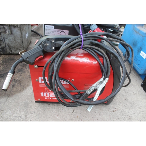 82 - CLARKE WELD 102NG MIG WELDER  + VAT