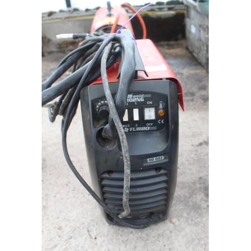 82 - CLARKE WELD 102NG MIG WELDER  + VAT