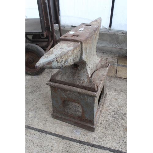 1 - ANVIL AND STAND  NO VAT