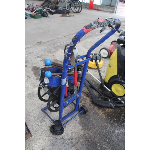 13 - A PALLET BANDER ROLL, CLIPS AND GUNS  NO VAT