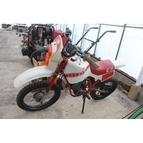 17 - CX 50CC MOTOR BIKE  NO VAT