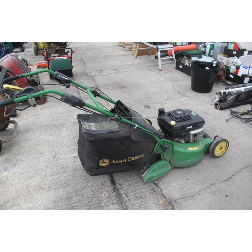 18 - JOHN DEERE R54RKB LAWN MOWER  NO  VAT