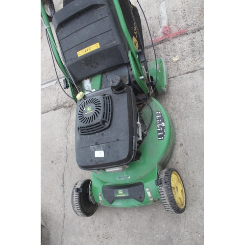 18 - JOHN DEERE R54RKB LAWN MOWER  NO  VAT