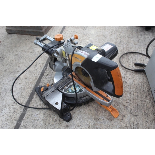 2 - EVOLUTION MITRE SAW  NO VAT