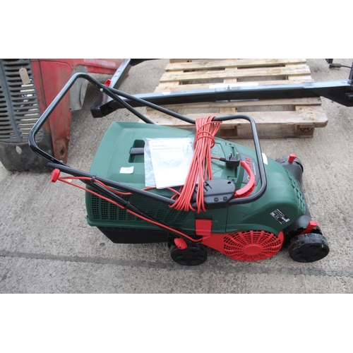 25 - A BOSCH UNIVERSAL ELECTRIC LAWN RAKE 900  NO VAT