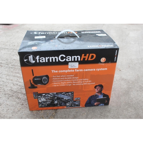 66 - FARM CAM HD SET IN GOOD WORKING ORDER + VAT