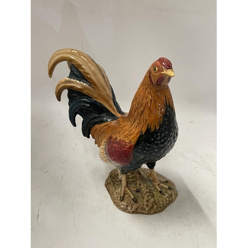 76 - A BESWICK NO.2059 GAMECOCK FIGURE