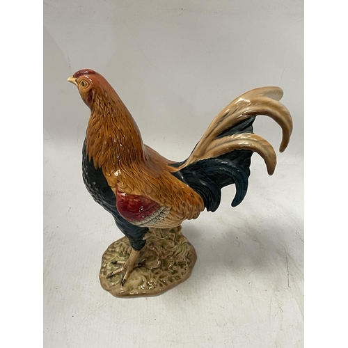 76 - A BESWICK NO.2059 GAMECOCK FIGURE