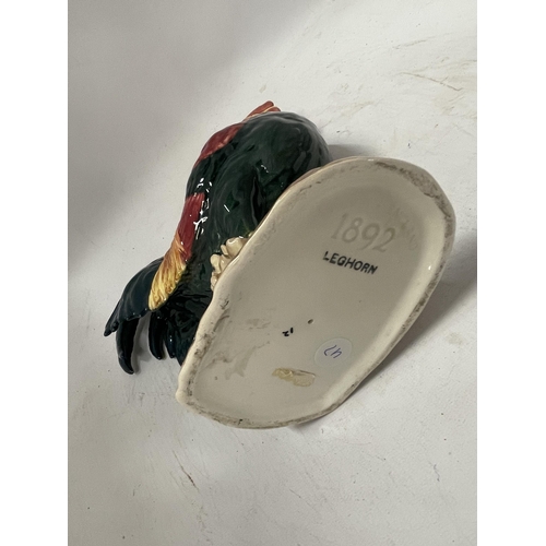 77 - A BESWICK NO. 1892 LEGHORN FIGURE